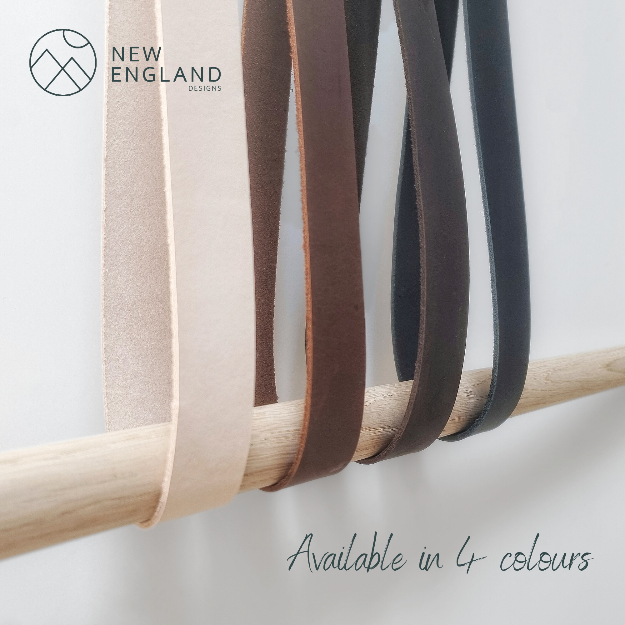 Leather Book Rack Leather magazine rack | book holder. – New England Designs
