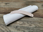 Load image into Gallery viewer, Napkin rings, leather, handmade table dressing.
