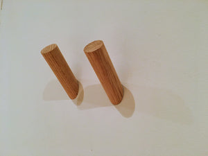 Wall Hook Oak / Coat Hook / Towel Hook