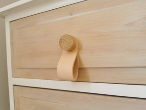Leather Furniture Handle Draw pull